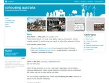 Tablet Screenshot of communities.org.au